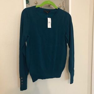 Ann Taylor teal sweater